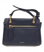 BALLYバリー）の古着「Bloom XS Mini 2way bag」｜ネイビー