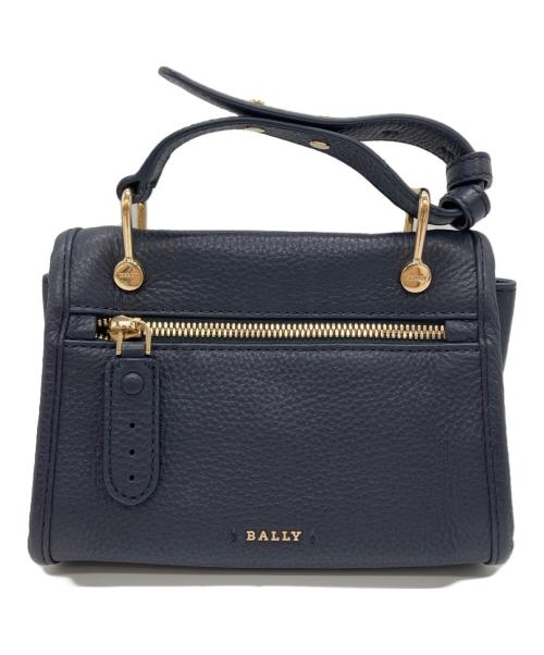 BALLY（バリー）BALLY (バリー) Bloom XS Mini 2way bag ネイビーの古着・服飾アイテム