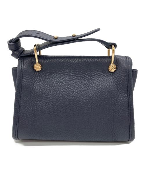 BALLY（バリー）BALLY (バリー) Bloom XS Mini 2way bag ネイビーの古着・服飾アイテム