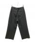 Spick and Span (スピック＆スパン) ダブルクロスツータックパンツ ブラック サイズ:38：5000円