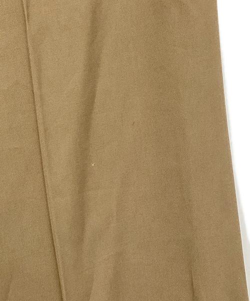 Spick and Span（スピック＆スパン）Spick and Span (スピック＆スパン) レーヨンツイルスリムフレアパンツ ブラウン サイズ:38の古着・服飾アイテム