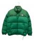 THE NORTH FACE（ザ ノース フェイス）の古着「00ｓ NUPTSE back center logo」｜グリーン