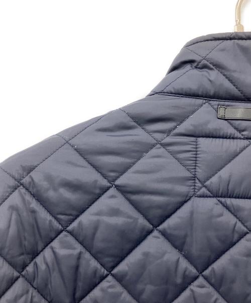 COACH（コーチ）COACH (コーチ) レザーパイピングキルティングジャケット ネイビー サイズ:Mの古着・服飾アイテム