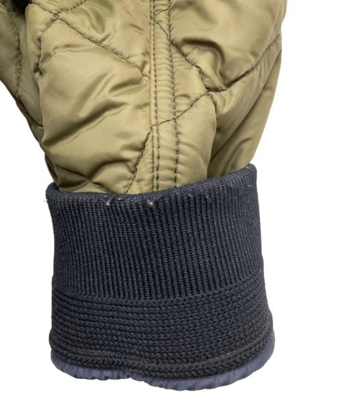 COACH（コーチ）COACH (コーチ) レザーパイピングキルティングジャケット ネイビー サイズ:Mの古着・服飾アイテム