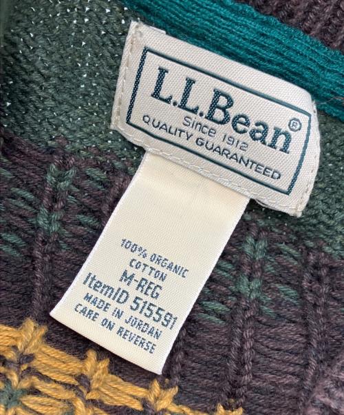 L.L.Bean（エルエルビーン）L.L.Bean (エルエルビーン) ハーフジップニット ブラウン サイズ:Mの古着・服飾アイテム