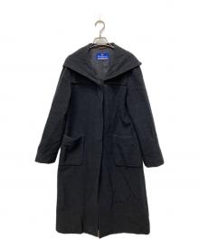 BURBERRY BLUE LABEL（バーバリー ブルー レーベル）の古着「フーデッドコート」｜ブラック