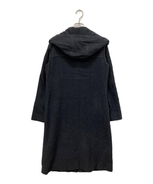 BURBERRY BLUE LABEL（バーバリー ブルー レーベル）BURBERRY BLUE LABEL (バーバリー ブルー レーベル) フーデッドコート ブラック サイズ:40の古着・服飾アイテム