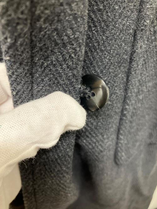 BURBERRY BLUE LABEL（バーバリー ブルー レーベル）BURBERRY BLUE LABEL (バーバリー ブルー レーベル) フーデッドコート ブラック サイズ:40の古着・服飾アイテム