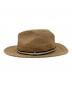 BORSALINO (ボルサリーノ) ストローハット ブラウン：8000円