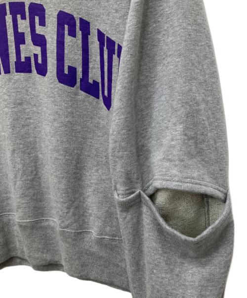 INSCRIRE（アンスクリア）INSCRIRE (アンスクリア) WELLNESS CLUB Crew Sweat Shirt グレー サイズ:Freeの古着・服飾アイテム