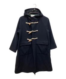 RAXA（ラシャ）の古着「WOOLLET Aラインロングダッフルコート」｜ネイビー