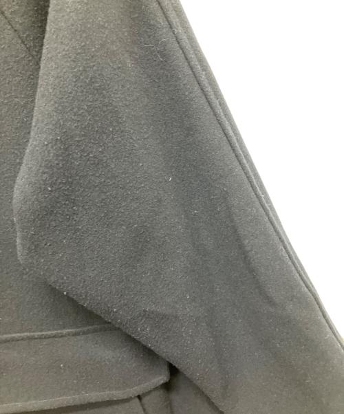 RAXA（ラシャ）RAXA (ラシャ) WOOLLET Aラインロングダッフルコート ネイビー サイズ:Mの古着・服飾アイテム