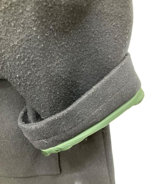 RAXA（ラシャ）RAXA (ラシャ) WOOLLET Aラインロングダッフルコート ネイビー サイズ:Mの古着・服飾アイテム