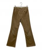 LEVI'Sリーバイス）の古着「70ｓ646コーデュロイベルボトム」｜ブラウン