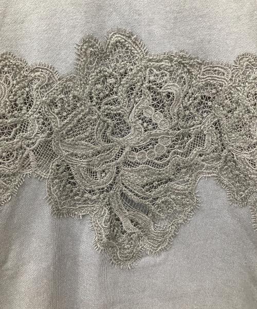PRANK PROJECT（プランクプロジェクト）PRANK PROJECT (プランクプロジェクト) Lace Sweatshirt ブラック サイズ:Freeの古着・服飾アイテム