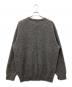 ssstein (シュタイン) 25AW WOOL:ALPACA MILLED KNIT CREW NECK LS グレー サイズ:M：30000円