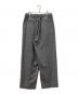 ssstein (シュタイン) 25AW W/CA BEAVER EASY WIDE TROUSERS グレー サイズ:M：30000円