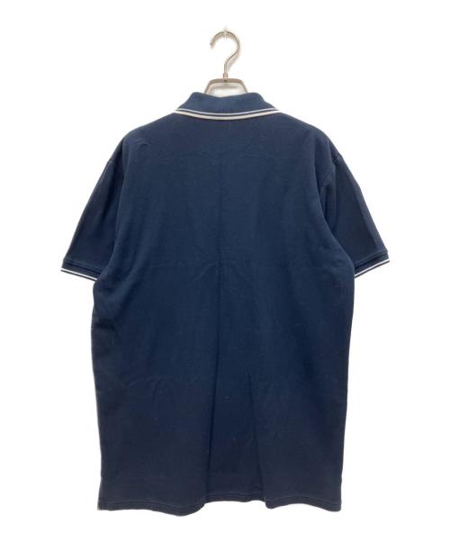 BURBERRY BLACK LABEL（バーバリーブラックレーベル）BURBERRY BLACK LABEL (バーバリーブラックレーベル) ポロシャツ ネイビー サイズ:Lの古着・服飾アイテム