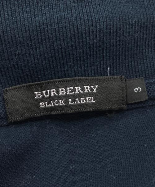 BURBERRY BLACK LABEL（バーバリーブラックレーベル）BURBERRY BLACK LABEL (バーバリーブラックレーベル) ポロシャツ ネイビー サイズ:Lの古着・服飾アイテム