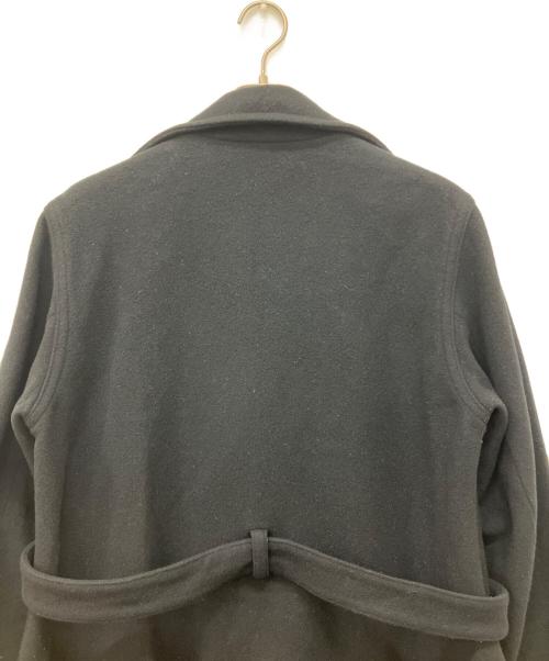 Y's（ワイズ）Y's (ワイズ) 05AWベルテッドウールロングコート ブラック サイズ:XLの古着・服飾アイテム