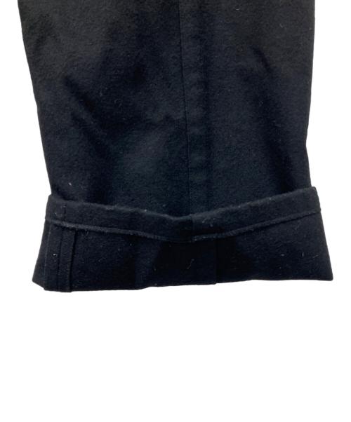 Y's（ワイズ）Y's (ワイズ) ベルテッドウールワイドパンツ ブラック サイズ:不明の古着・服飾アイテム