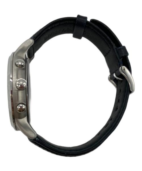 EMPORIO ARMANI（エンポリオ アルマーニ）EMPORIO ARMANI (エンポリオ アルマーニ) 腕時計　クォーツ　レザーベルト ネイビーの古着・服飾アイテム