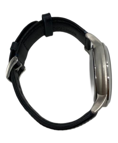 EMPORIO ARMANI（エンポリオ アルマーニ）EMPORIO ARMANI (エンポリオ アルマーニ) 腕時計　クォーツ　レザーベルト ネイビーの古着・服飾アイテム