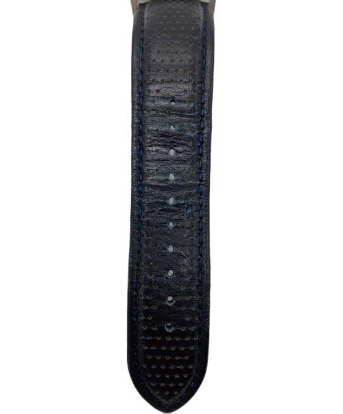 EMPORIO ARMANI（エンポリオ アルマーニ）EMPORIO ARMANI (エンポリオ アルマーニ) 腕時計　クォーツ　レザーベルト ネイビーの古着・服飾アイテム