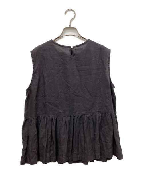 fog linen work（フォグリネンワーク）fog linen work (フォグリネンワーク) リネンチュニック グレー サイズ:Freeの古着・服飾アイテム
