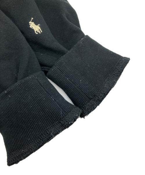 POLO RALPH LAUREN（ポロ・ラルフローレン）POLO RALPH LAUREN (ポロ・ラルフローレン) ポニー総柄スウェット ブラック サイズ:Lの古着・服飾アイテム