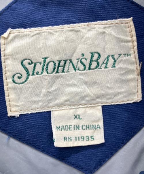 ST JOHN'S BAY（セントジョンズベイ）ST JOHN'S BAY (セントジョンズベイ) ダウンベスト ネイビー サイズ:XLの古着・服飾アイテム