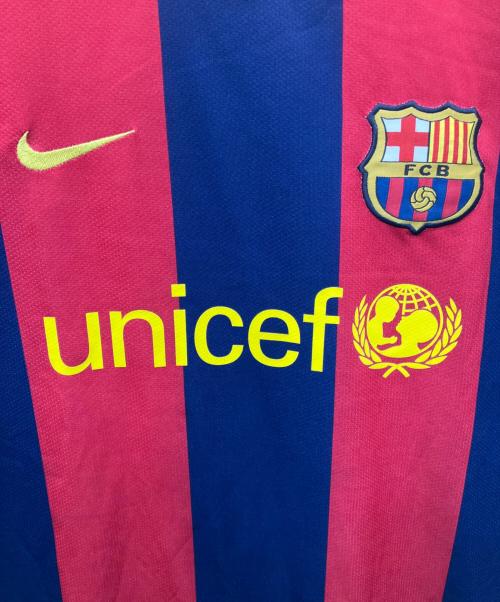 NIKE（ナイキ）NIKE (ナイキ) 10/11season XAVI GAME shirt レッド×ネイビー サイズ:Lの古着・服飾アイテム