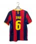 NIKE (ナイキ) 10/11season XAVI GAME shirt レッド×ネイビー サイズ:L：5000円