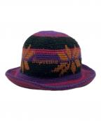 SUPREMEシュプリーム）の古着「Snowflake Crochet Crusher」｜パープル