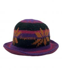 SUPREME（シュプリーム）の古着「Snowflake Crochet Crusher」｜パープル