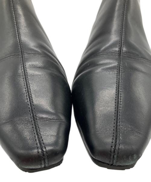 SHISEI（シセイ）SHISEI (シセイ) チゼルトゥアンクルブーツ ブラック サイズ:38の古着・服飾アイテム