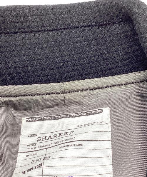 SHAREEF（シャリーフ）SHAREEF (シャリーフ) ダブルライダースジャケット ブラック サイズ:1の古着・服飾アイテム