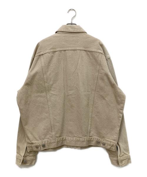 GUESS JEANS（ゲス ジーンズ）GUESS JEANS (ゲス ジーンズ) デニムジャケット ベージュ サイズ:XLの古着・服飾アイテム