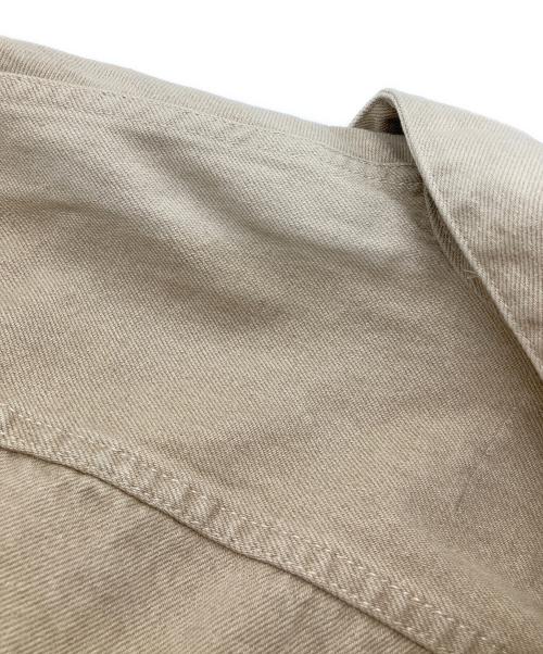 GUESS JEANS（ゲス ジーンズ）GUESS JEANS (ゲス ジーンズ) デニムジャケット ベージュ サイズ:XLの古着・服飾アイテム