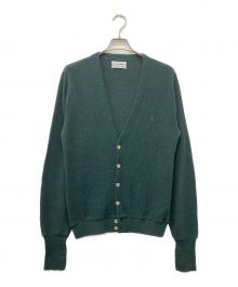 Christian Dior（クリスチャン ディオール）の古着「アクリルニットカーディガン」｜グリーン