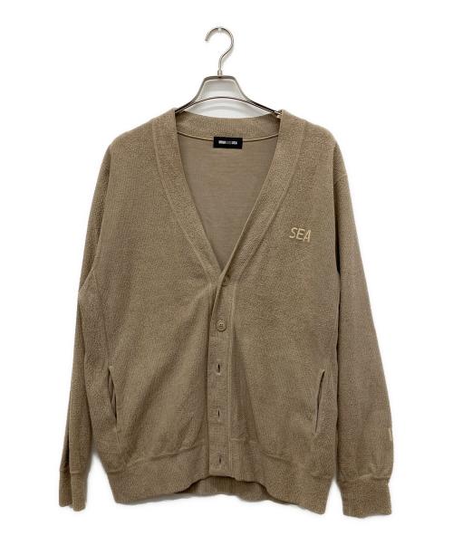 WIND AND SEA（ウィンダンシー）WIND AND SEA (ウィンダンシー) カーディガン ブラウン サイズ:Lの古着・服飾アイテム