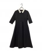 ST.ROONEYセントルーニー）の古着「クレリックフレアワンピース」｜ブラック