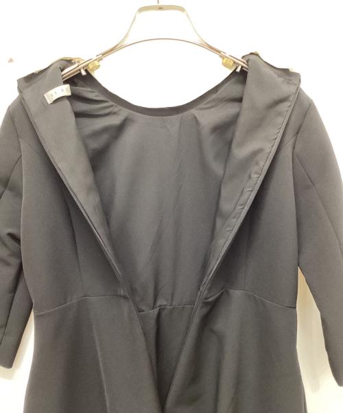 ST.ROONEY（セントルーニー）ST.ROONEY (セントルーニー) クレリックフレアワンピース ブラック サイズ:150 Freeの古着・服飾アイテム