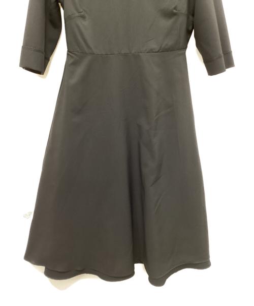 ST.ROONEY（セントルーニー）ST.ROONEY (セントルーニー) クレリックフレアワンピース ブラック サイズ:150 Freeの古着・服飾アイテム