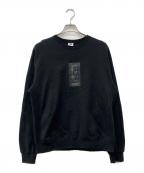THE BLACK EYE PATCHブラックアイパッチ）の古着「HANDLE WITH CARE CREW SWEAT」｜ブラック