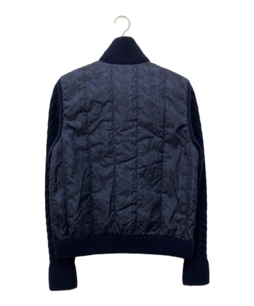 MONCLER（モンクレール）MONCLER (モンクレール) MAGLIONE TRICOT CARDIGAN ネイビー サイズ:Lの古着・服飾アイテム