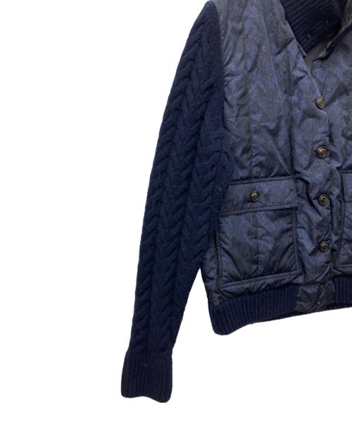 MONCLER（モンクレール）MONCLER (モンクレール) MAGLIONE TRICOT CARDIGAN ネイビー サイズ:Lの古着・服飾アイテム