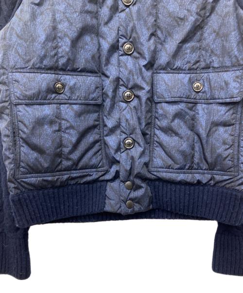 MONCLER（モンクレール）MONCLER (モンクレール) MAGLIONE TRICOT CARDIGAN ネイビー サイズ:Lの古着・服飾アイテム