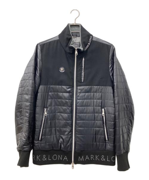 MARK&LONA（マークアンドロナ）MARK&LONA (マークアンドロナ) 切替中綿JACKET ブラック サイズ:Lの古着・服飾アイテム