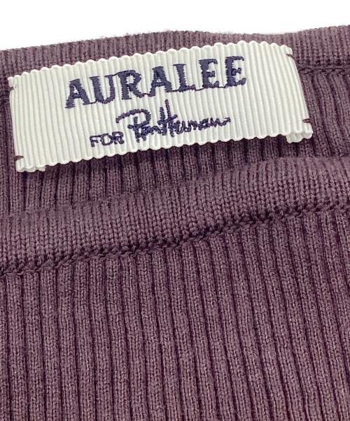 AURALEE（オーラリー）AURALEE (オーラリー) Ron Herman (ロンハーマン) 薄手ニット ブラウンの古着・服飾アイテム